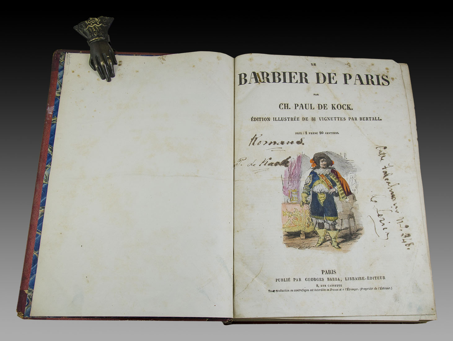 Oeuvres complétes de Paul de Kock. Hilario. Artes Letras Oficios..